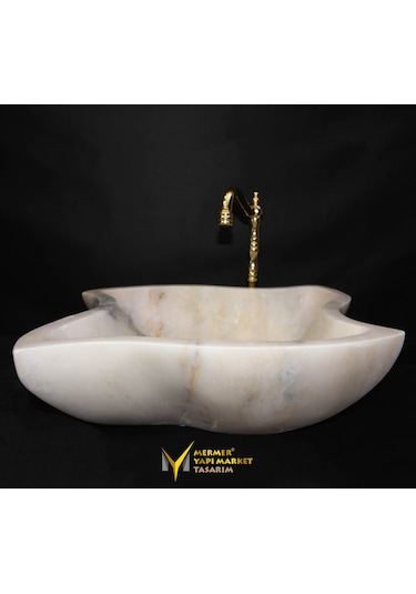 Afyon Beyaz Yıldız Tasarım Lavabo