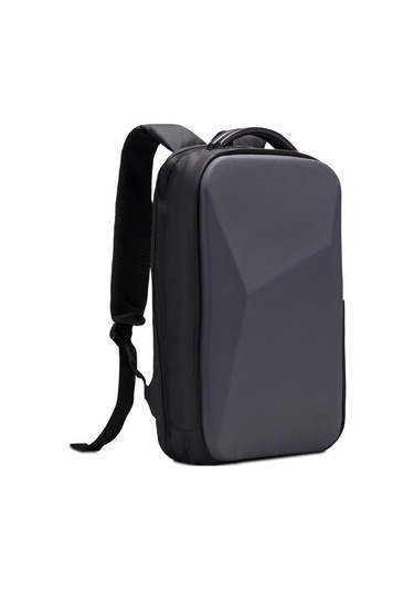 Classone Ga-0014 Gauntlet V1 Sert Kabuk Serisi 15.6 İnch Uyumlu Wtx Pro Su Geçirmez Kumaş Laptop Çantası -gri Gri