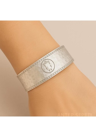 Bakır Gri Klasik Bileklik Gri