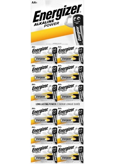Energizer Alkalin Power Aa Alkalin Kalem Pil 12Li Kartela