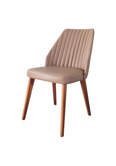 Amazon Yemek Odası Takımı Yemek Masası + 4 Adet Sandalye Kahverengi