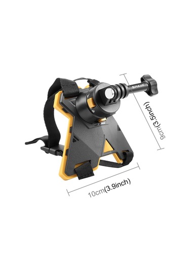 Puluz Manyetik Hızlı Açılan Motosiklet Kaskı Çene Kayışı Dağı Siyah