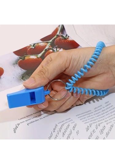 Willowhaven 20 Adet Karışık Renk Eva Spor Düdük Kol Bantlı Dayanıklı Koç Okul Futbol Acil Durum