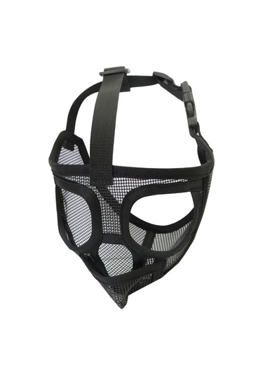 Homyl Ayarlanabilir Pet Köpek Dil-çıkartılmış-siyah-m