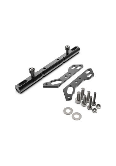 Motosiklet Modifiye Gps Navigasyon Cep Telefonu Braketi Denge Çubuğu Kymco Downtown 300i 350i Kırmızı İçin Sabit Kırmızı