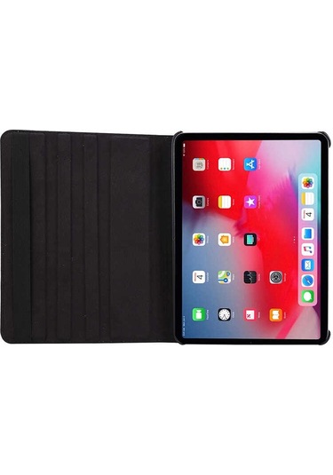 Prolysus iPad Uyumlu Pro 12.9 2021 5.nesil Kılıf Dönerli Standlı Tablet Kılıfı