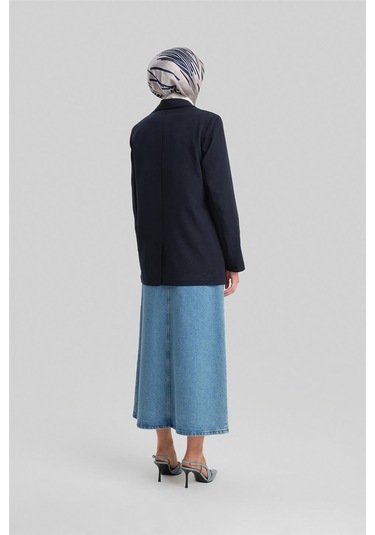Armine Çift Düğmeli Ceket 24y5411 Lacivert-lacivert Lacivert