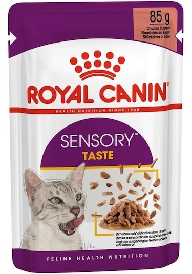 Royal Canin Sensory Taste Gravy Yetişkin Kedi Konservesi 85 G