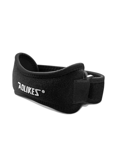 Yuntech01 Patella Koruyucu Baskı Bantlı Dizlik - Spor, Bisiklet, Dağcılık, Basketbol Kullanıma Uygun - Siyah Tek Adet Siyah