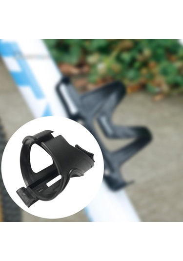 Suntek Bisiklet Su Şişesi Kafesi Açık Hava Sporları Kolay Siyah