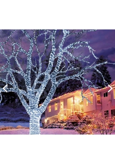 10 Metre İp Led Fişli 220v 100 Ledli Beyaz