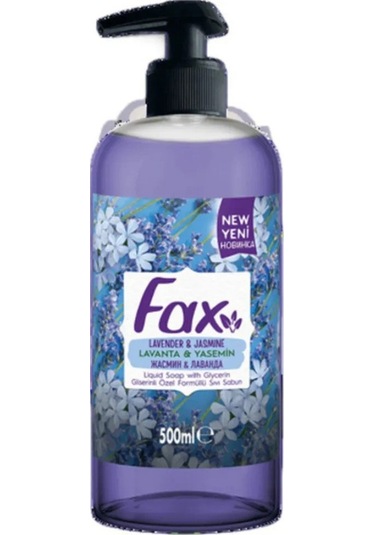 Fax Sıvı Sabun 500 Ml Pompalı 3 Lü Karma Paket