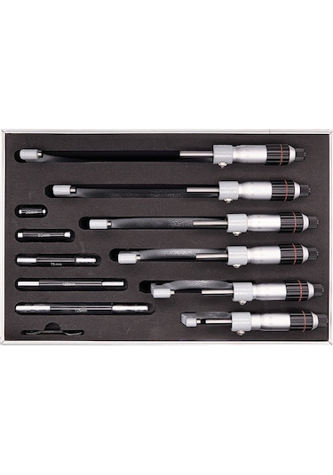 Werka W217-9576 0...150x0.01mm 6prç.DışÇap MikrometreSet