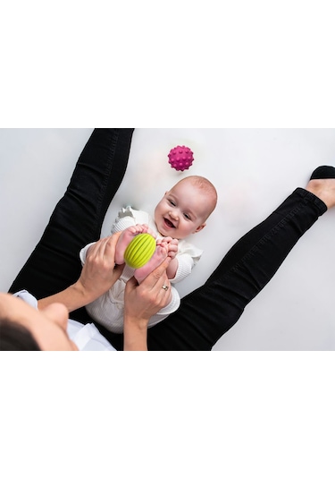 Hugamama Sensory Duyusal Bebek Topları: 6'lı Set