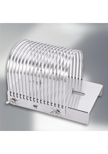 Homyl Ekmek Dilimleyici Pişirme Aleti Ev Yapımı Ekmekler Gümüş