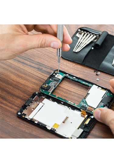 Leasetake Parça Hassas Tornavida, Kuyumcu Tornavida Seti, Saat Tamir Tornavida Seti 0.6-1.6 Mm, Mikro Tornavida