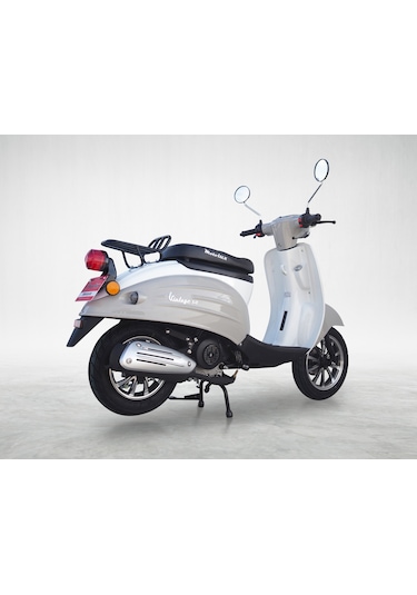MOTOLUX VİNTAGE 50cc SCOOTER MOTOSİKLET - Gri