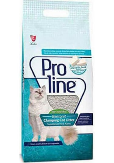 Proline Marsilya Sabun Kokulu Bentonit Kedi Kumu 10 LT