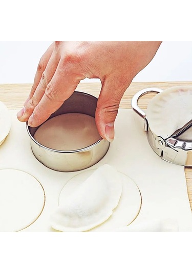 Besthome1 304 Gıda Grubu Paslanmaz Çelik Manti/çorba Manti Kalıbı - Gümüş Renkli, Sağlık Güvenliği Uygun Gümüş