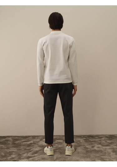 Beyaz Slim Fit Basic Polo Tişört 502056 Beyaz