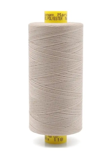 Gutermann Mara No. 120 Overlokk İpliği 1000m, Renk 118. 157545695