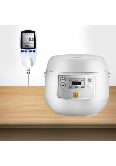 Skycity Br Filtresi 220-250v Enerji Tüketim Ölçer Lcd Ekranlı Watt, Volt, Zaman Ve Maliyet Gösterici Akıllı Prizi