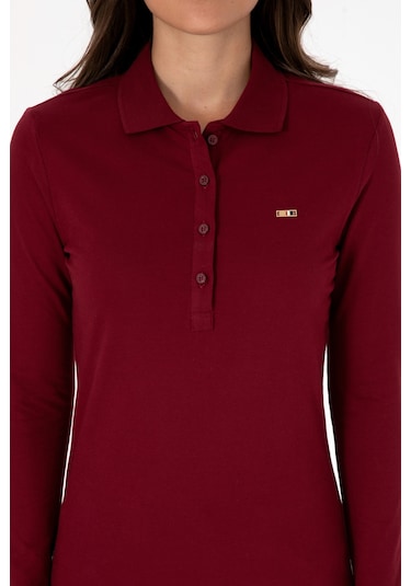 U.s. Polo Assn. Kadın Bordo Sweatshirt 50313593-vr014 Bordo