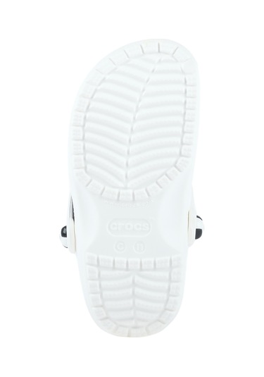 Crocs Classic Soccer Ball Çocuk Beyaz Terlik 210157-103 BEYAZ