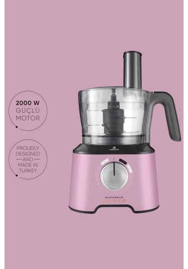 Karaca  Mastermaid Power Essential 2000 W Mutfak Robotu Ve Blender Seti