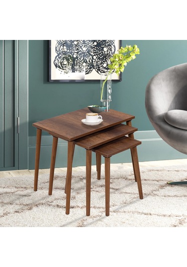 Neptün 3 Lü Zigon Sehpa Barok