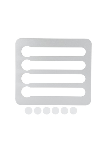 Geeksen Nespresso Kapsül Duvar Askısı, 24 Kapsül Kapasiteli Dayanıklı Alüminyum Tutucu Diğer