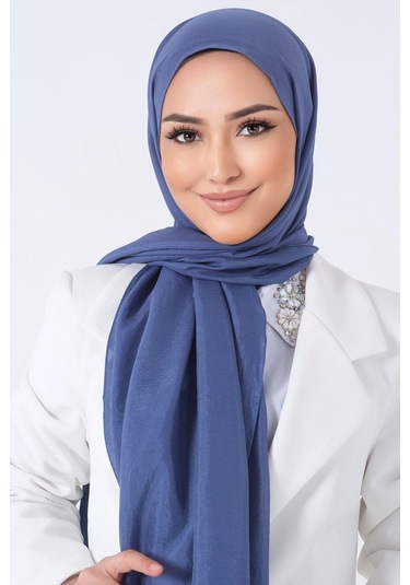 Harem Scarf Brisa Vual Şal - Koyu İndigo İndigo 924