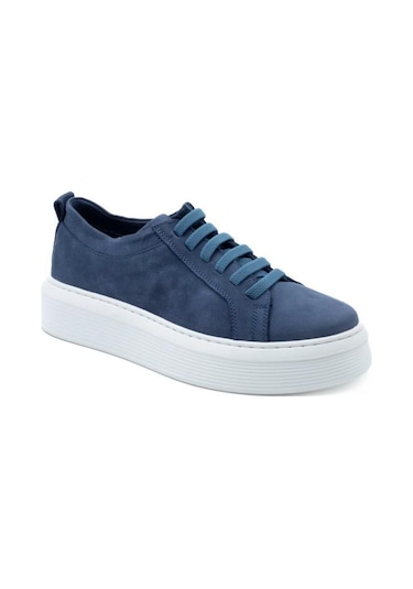 Freefoot 221150 Açık Mavi Nubuk Kadın Sneaker 001
