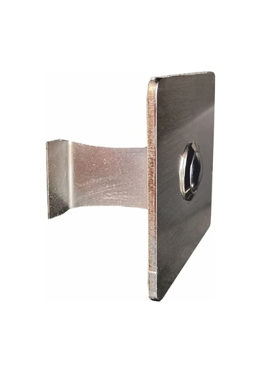 Algatec Paslanmaz 304 Kare Zil Butonu 70x70mm