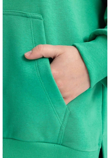 Defacto Oversize Geniş Kalıp Polo Yaka Sweatshirt B7834axnsgn48 Yeşil Defacto Oversize Geniş Kalıp Polo Yaka Sweatshirt B7834axnsgn48 Yeşil