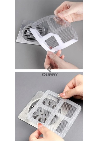 1 Adet, Kullanat 9x9cm Banyo Duş Gider Süzgeci, Saç Toplayıcı, Tüy Toplayıcı, Gider Kapağı