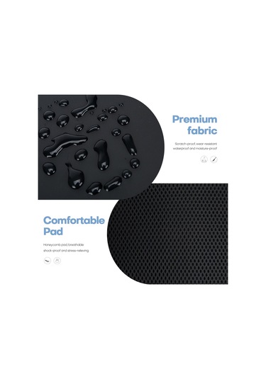 Lemestar Erkek İş Çantası 15.6" Laptop Taşıyıcı Usb Şarj Portlu Anti-calıntı Oxford Kumaş Çift Omuzlu Sırt Çantası Büyük Kapasite Mavi MAVİ