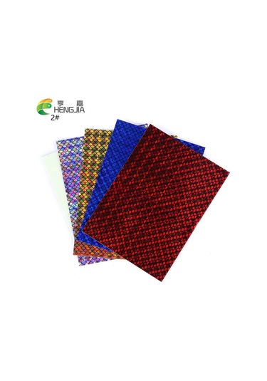 Hengjia Balıkçılık Araçları 5 Adet 7.3 Cm X 10 Cm Holografik Yapışkan Film Flaş Bant Cazibesi Yapma Fly Bağlama 2