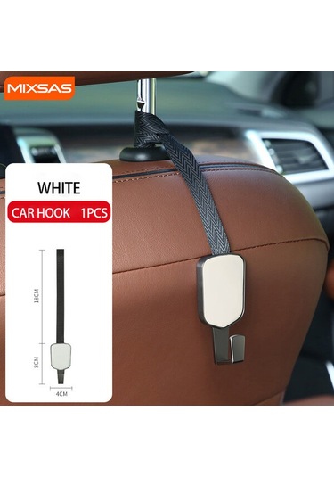 Mixsas Yükseltme Araba Arka Koltuk Kancası 072 Gizli Cep Telefonu Tutucu 360 Dönebilen Koltuk Başlığı Tutucu Araba Aletleri, Tip 540