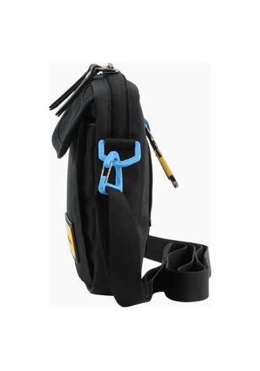 Discovery Icon Rfıd Korumalı Sürdürülebilir Utility 1l Kapasiteli Unisex Omuz Çantası Siyah 3