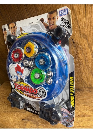 Tornado 4lü Beyblade Set Tornado 4lü Sahalı Beyblade Set Oyuncak