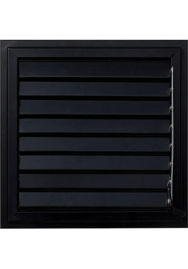 Alüminyum Menfez Siyah Uzun Ömürlü Banyo Wc Havalandırma Panjur