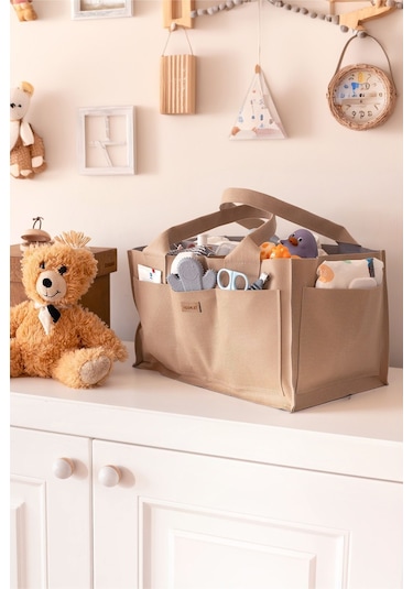 Bebek Bakım Düzenleyici Md Düz Bej