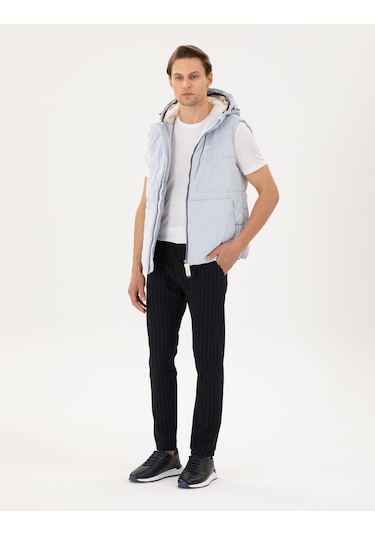 Pierre Cardin Erkek Açık Mavi Mont Yelek 50293233-vr003 Açık Mavi