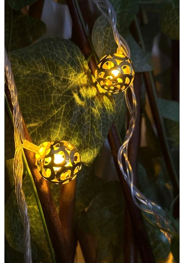 Jasper Yapay Çit Akardiyon 120cmx3m Ve 2 Mt Mini Disko Topu Dekoratif Süsleme Led