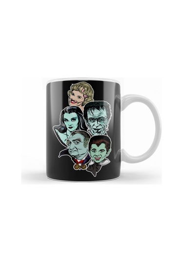 Munsters Rule Kupa Bardak Porselen Karışık