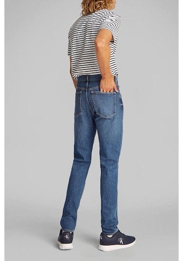 Calvin Klein Erkek Jean Pantolon Lacivert