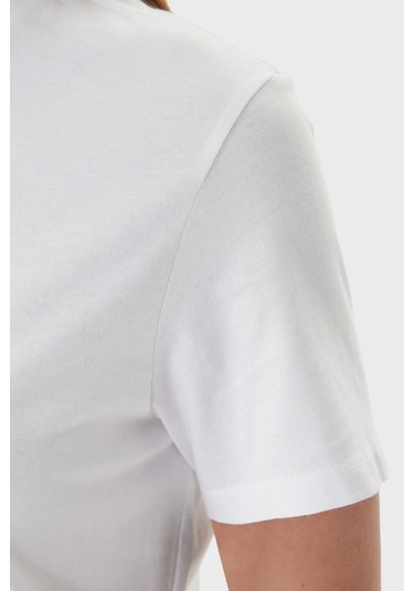 Calvin Klein Bayan T Shirt Lv047f831g Yaf Beyaz BEYAZ Calvin Klein Bayan T Shirt Lv047f831g Yaf Beyaz BEYAZ