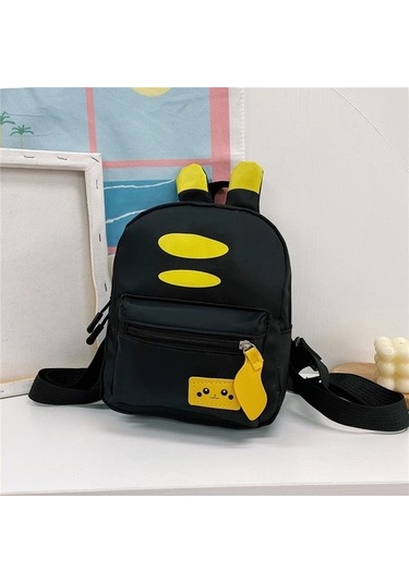 Anaokulu Sırt Çantası Karikatür Sevimli Çocuklar Hafif Moda Erkek Ve Kız Küçük Sırt Çantası Ath997 Siyah