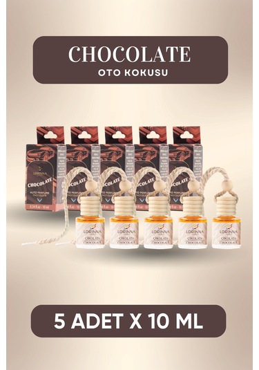 Çikolata Oto Kokusu 5x10 Ml